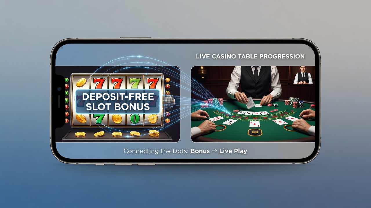 Live dealer blackjack table visible on a smartphone screen during mobile casino session